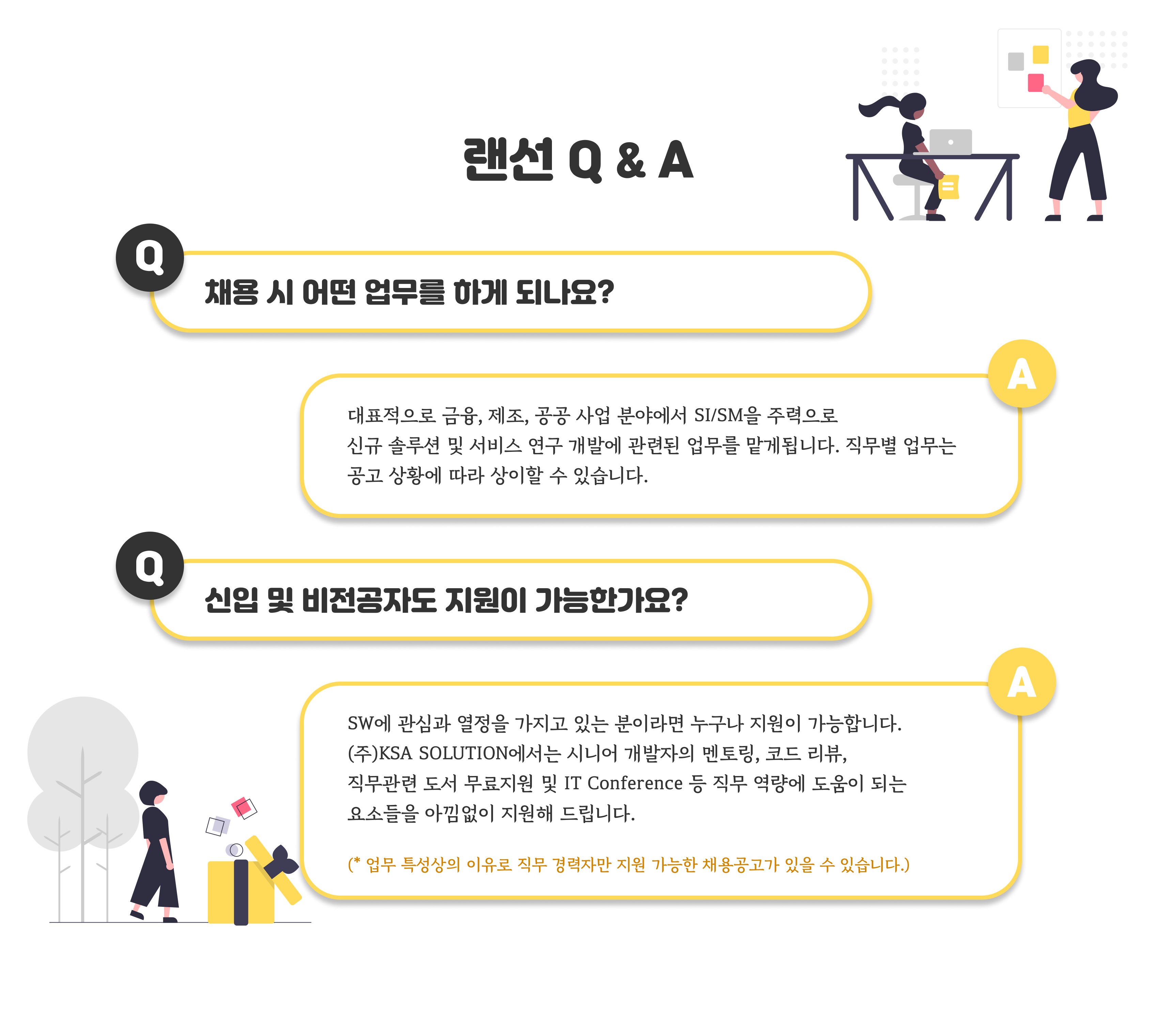 [(주)케이에스에이솔루션] [정규직] (주)KSA솔루션 웹 개발자 모집 - 사람인